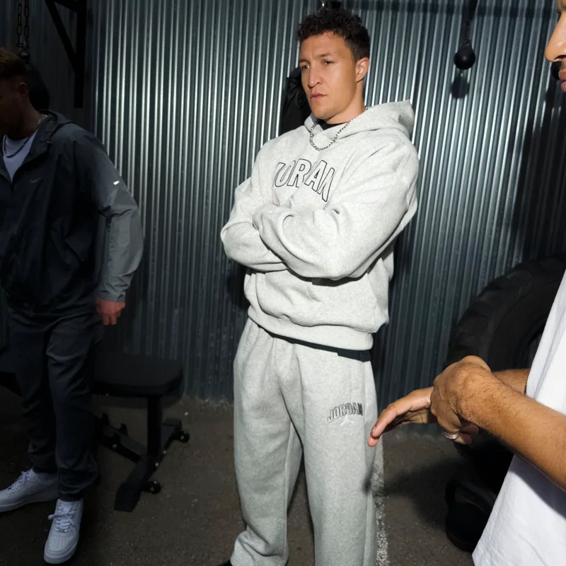 Jordan Brooklyn Fleece Ανδρικό Παντελόνι Φόρμας (9000234034_7024)
