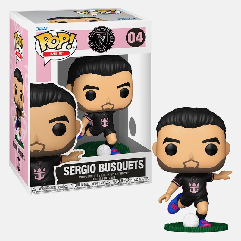 Funko Pop! MLS: Inter Miami - Sergio Busquets Away Μινιατούρα (9000248884_1523)
