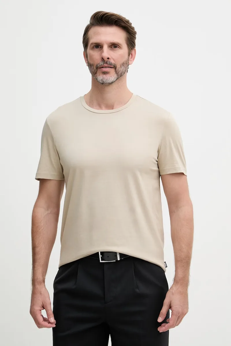 BOSS t-shirt ανδρικό βαμβακερό
