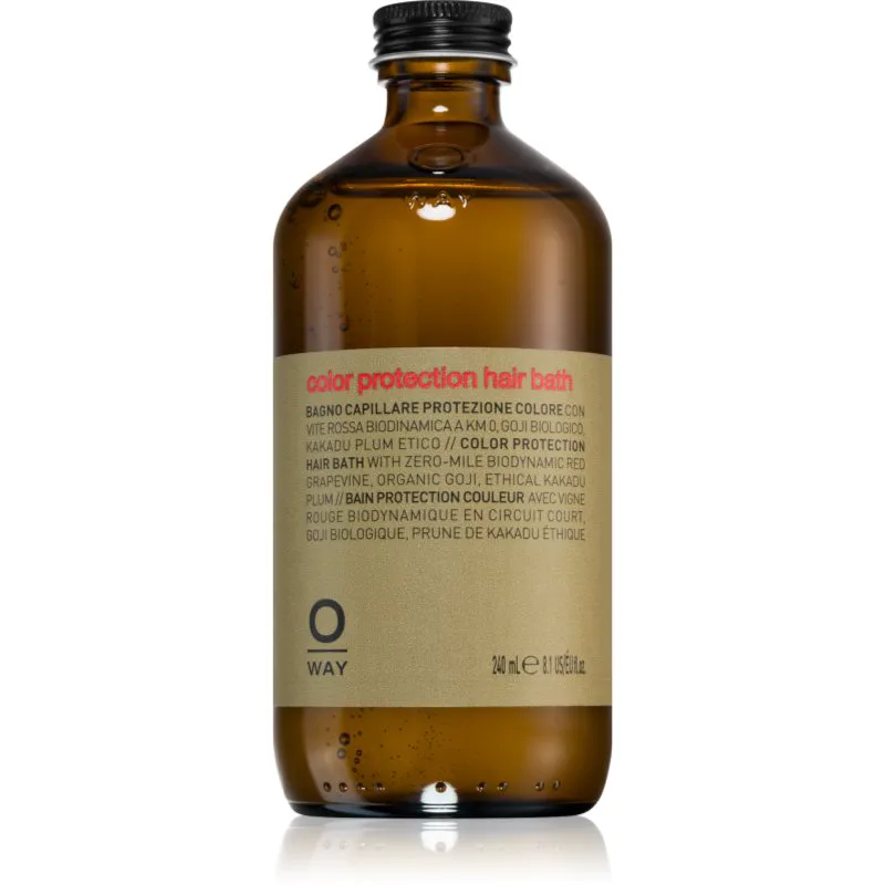Oway ColorUp Hair Bath σαμπουάν για βαμμένα και με ανταύγειες μαλλιά 240 ml