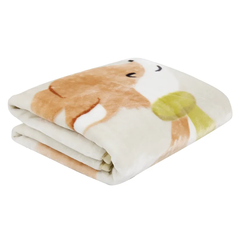 Das baby κουβερτα velour κουνιασ relax 4978 beige, teracotta 110χ140