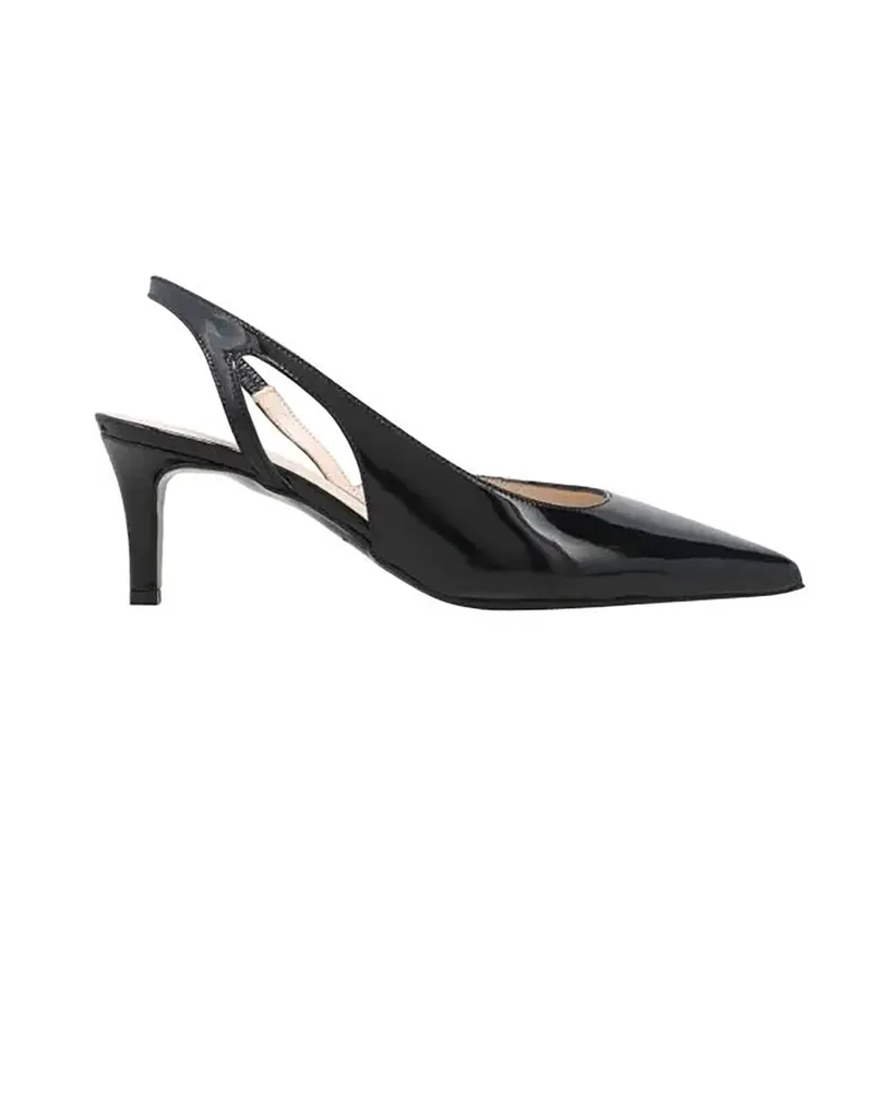 KALOGIROU ΟΡΙΩΝ PAT ΟΡΙΩΝ SLINGBACK ΚΑΛΟΓΗΡΟΥ ΟΡΙΩΝ PAT-0071 Black