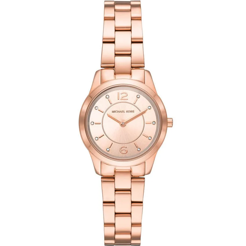 MICHAEL KORS Petite Runway Rose Χρυσό Stainless Steel Bracelet MK6591