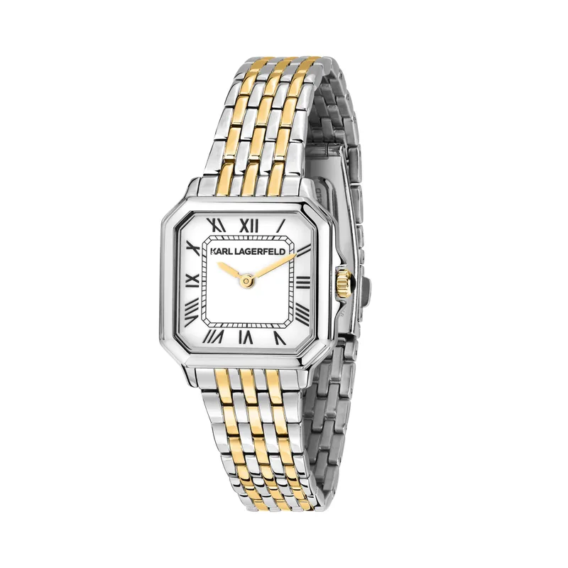 Ρολόι KARL LAGERFELD R0553110505 Ασημί