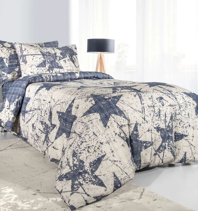 Σετ Σεντόνια 3τμχ Βαμβακερά Μονά 160x250εκ. Galaxy Saint Clair (Ύφασμα: Βαμβάκι 100%, Τύπος κατωσέντονου: Χωρίς Λάστιχο) - Saint Clair - 5206480492013