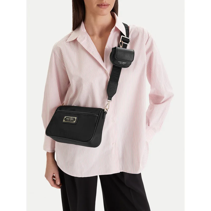 Τσάντα Nine West CEO-Marisse-LA374-4707 Μαύρο
