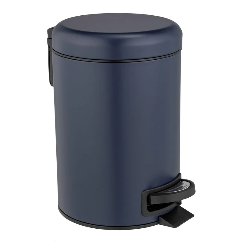 Κάδος Απορριμμάτων Μπάνιου (25x17x22.5) Wenko 3lt Leman Dark blue 25153100