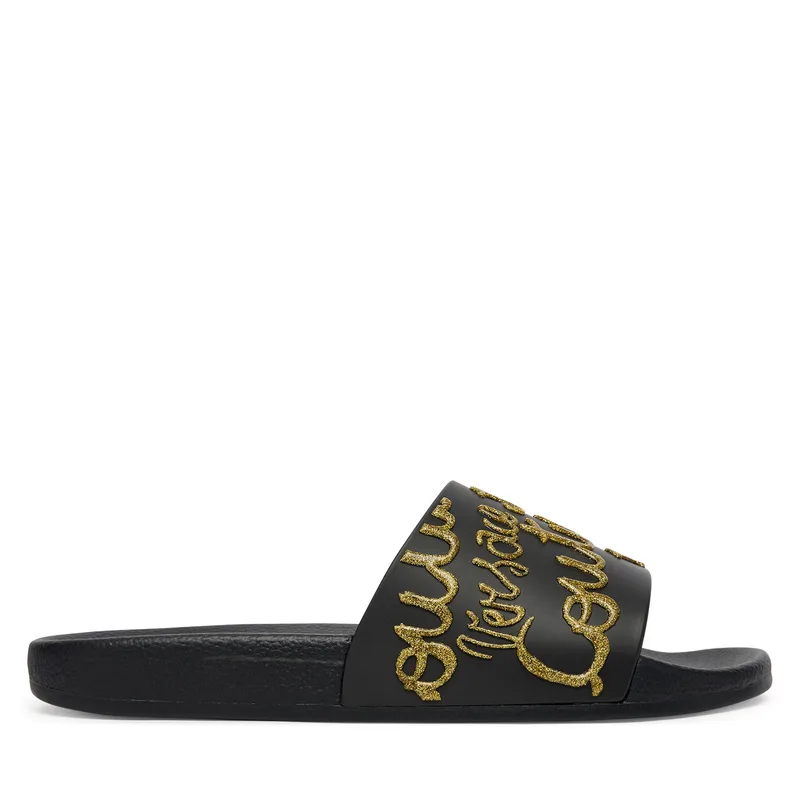 Παντόφλες Versace Jeans Couture 80VA3SQ1 ZSS79 899 Μαύρο