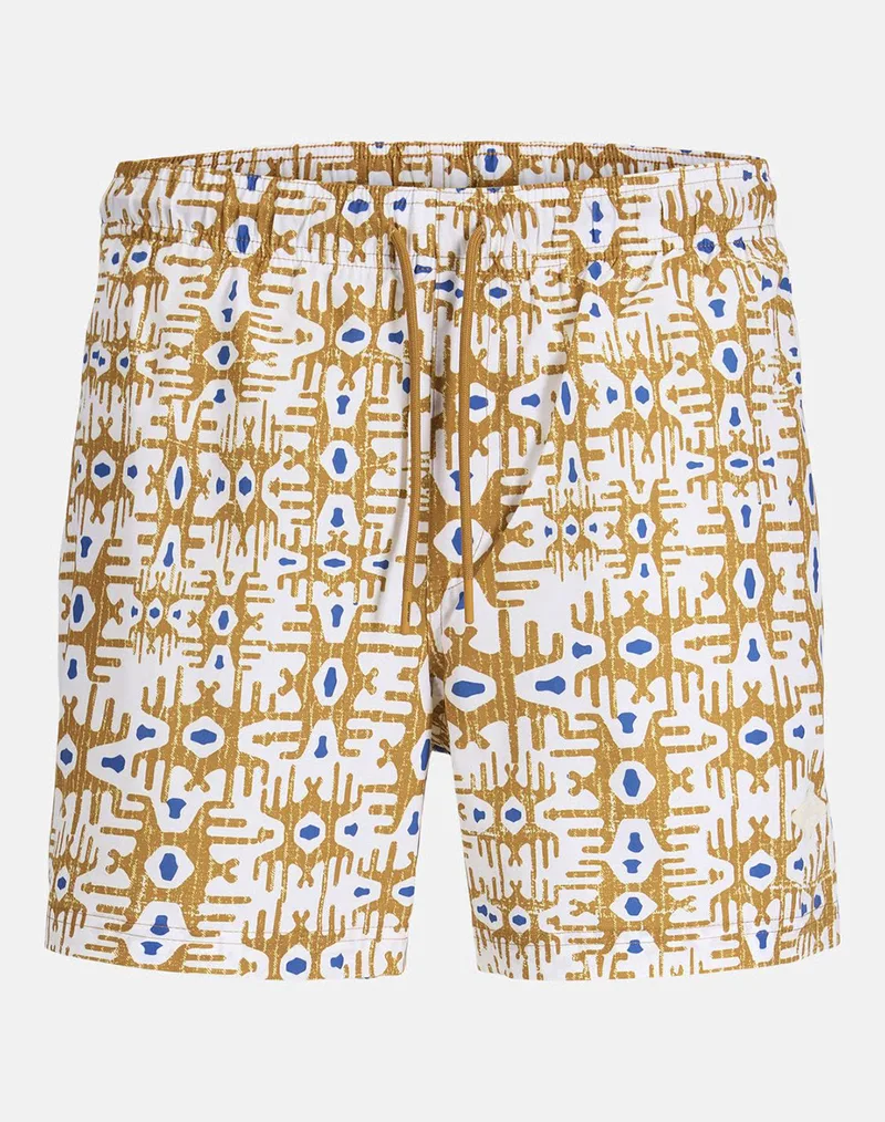 JACK&JONES JPSTMAUI SAND MATURE SWIM SHORTS 12291428-Buckthorn Brown Mixed