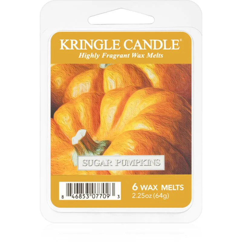 Kringle Candle Sugar Pumpkins κερί για αρωματική λάμπα 64 γρ