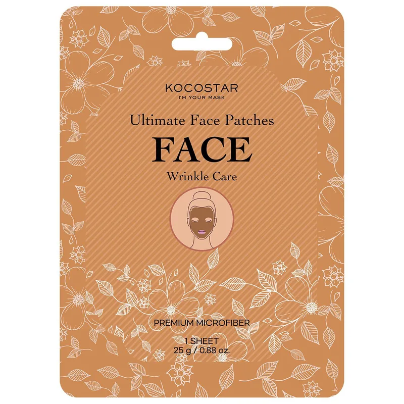Kocostar Face Wrinkle Care Ultimate Face Mask Εμποτισμένη Μάσκα Προσώπου για Ολοκληρωμένη Αντιμετώπιση των Ρυτίδων 25g