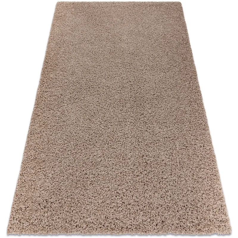 Χαλιά Rugsx Χαλί SOFFI δασύτριχος 5cm μπεζ 180x270 cm