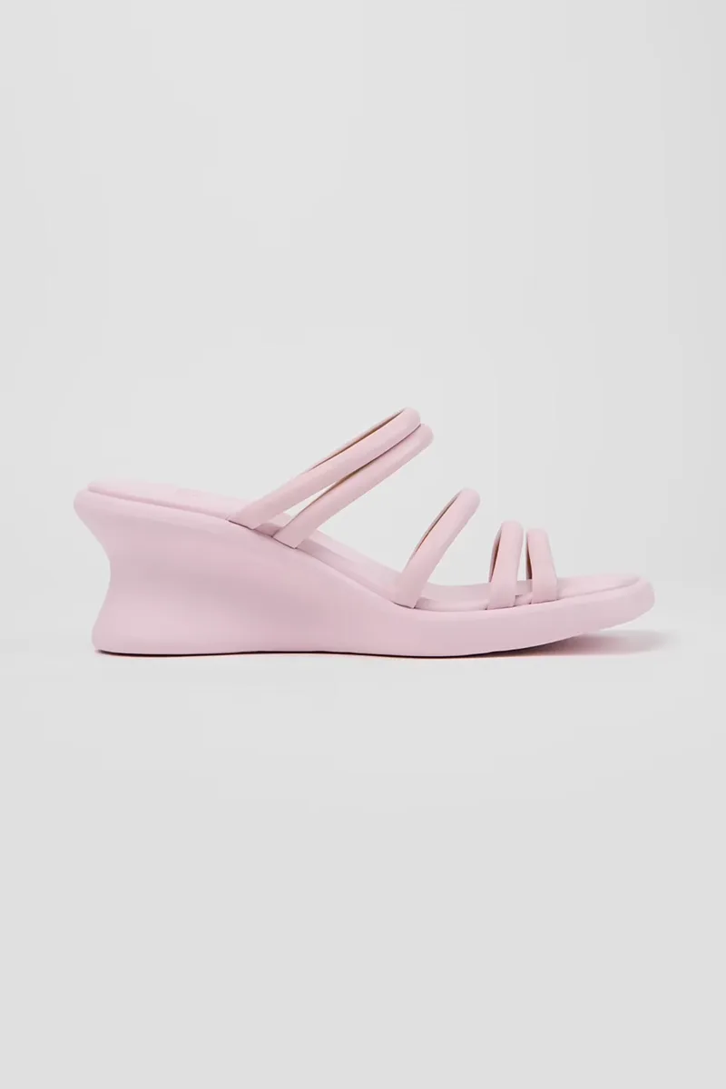 Camper γυναικεία δερμάτινα σανδάλια "Louise Sandal" - K201938-003 Ροζ