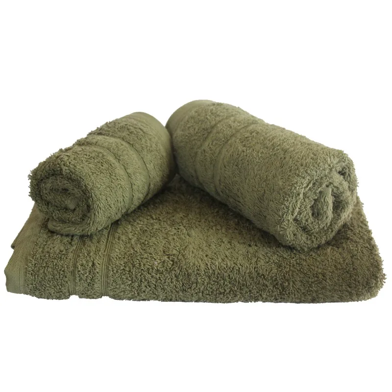 Πετσέτα Χεριών 40x60εκ. 500gr/m2 Sena Xaki 24home (Ύφασμα: Βαμβάκι 100%, Χρώμα: Χακί) - 24home.gr - 24-sena-xaki-tmx-1