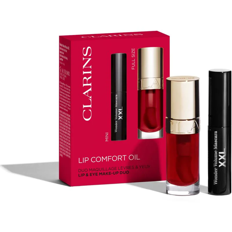 Clarins Lip Comfort Oil Duo σετ δώρου