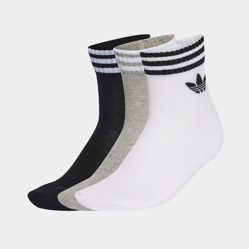 adidas Originals 3S Ankle 3-Pack Κάλτσες (9000236467_15091)