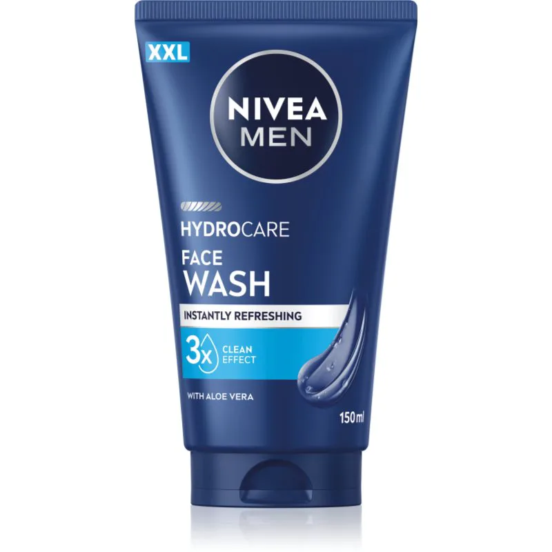NIVEA MEN Hydrocare ενυδατικό καθαριστικό τζελ για άντρες 150 ml