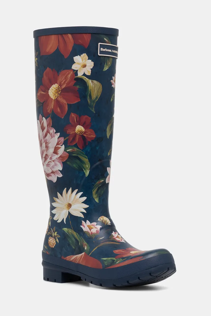 Barbour γαλότσες Γυναικεία Barbour x Farm Rio Wild Flower Welly