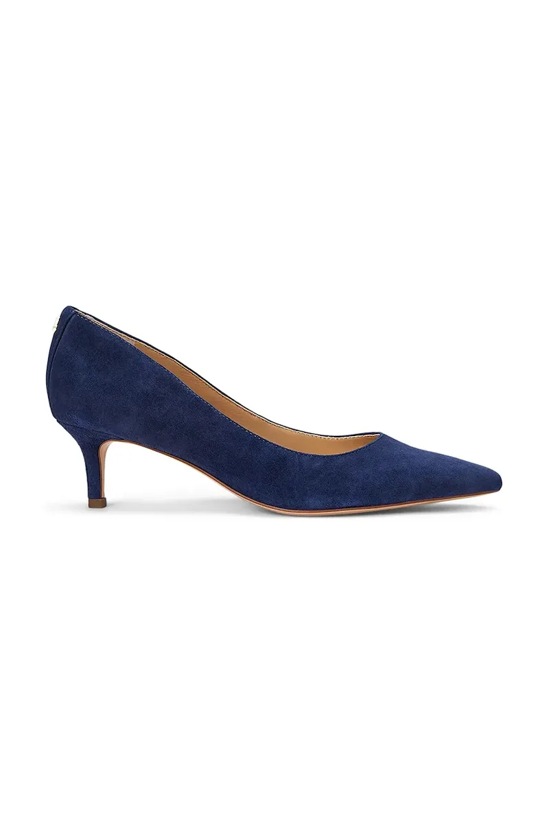 Γόβες σουέτ Lauren Ralph Lauren Adrienne