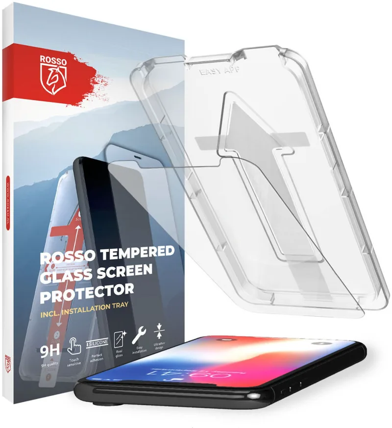 Κόκκινο Tempered Glass - Αντιχαρακτικό Προστατευτικό Γυαλί Οθόνης Apple iPhone X / XS (8719246321467)