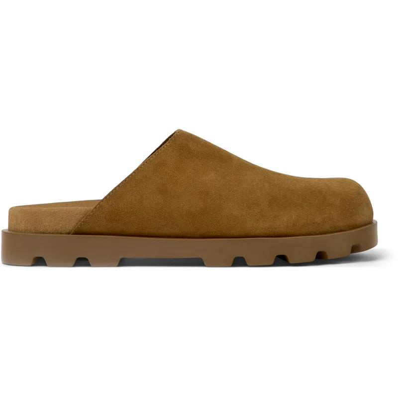 CAMPER Brutus Sandal - Clogs Για Γυναικεία - Καφέ, Μέγεθος 41, Suede