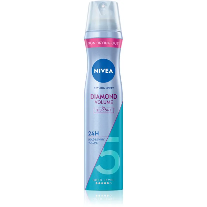 NIVEA Diamond Volume λακ μαλλιών 250 ml