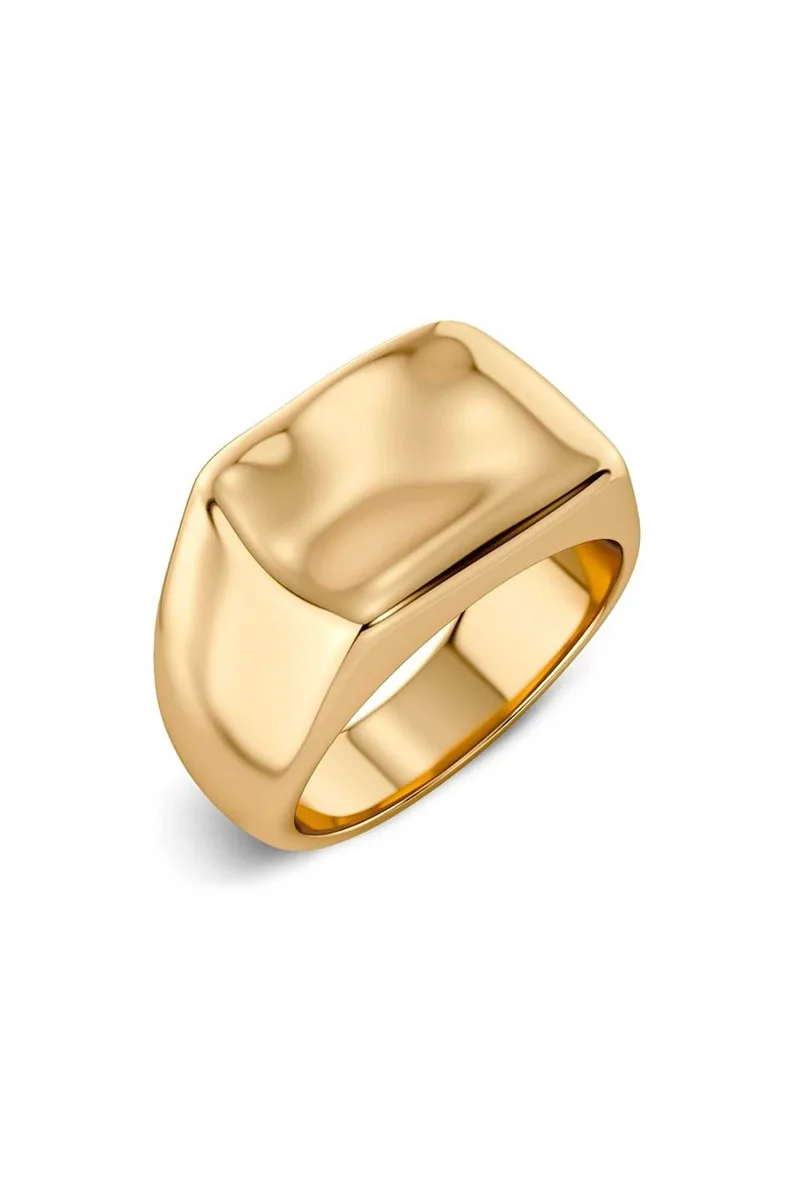 EDBLAD ανδρικό δαχτυλίδι "River Ring Χρυσό M" - 130354-19