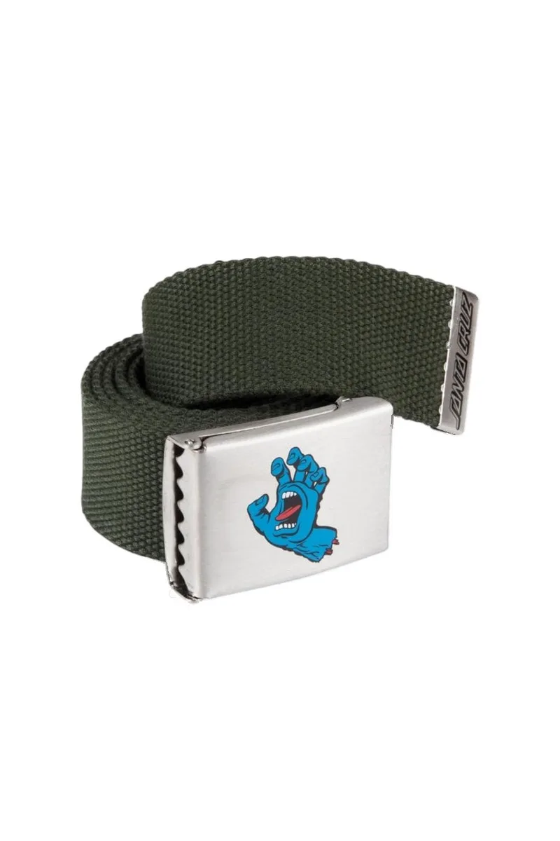 SANTA CRUZ Ζώνες Screaming Mini Hand Belt - ΠΡΑΣΙΝΟ-SCA-BEL-0113-GREEN