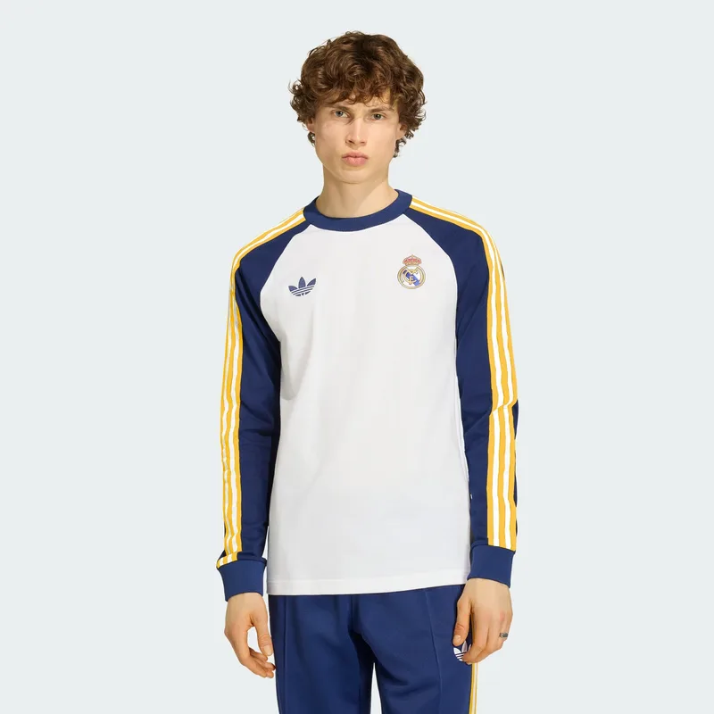 adidas Real Madrid FC Ανδρική Μπλούζα με Μακρύ Μανίκι (9000280213_85187)