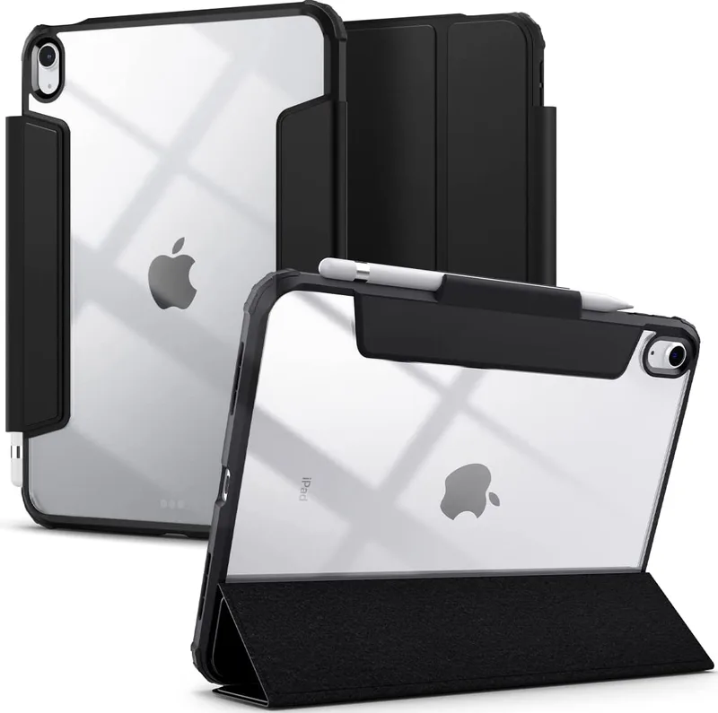 Spigen Ultra Hybrid Pro Θήκη Apple iPad (A16) 11th Gen. 2025 11" / 10th Gen. 2022 10.9" με Υποδοχή Apple Pencil - Black (ACS05416)