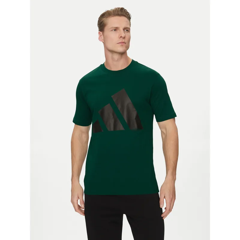 adidas T-Shirt Essentials Big Logo JE8932 Πράσινο Regular Fit