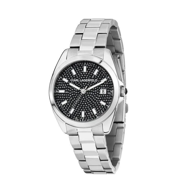 Ρολόι KARL LAGERFELD R0553101508 Ασημί