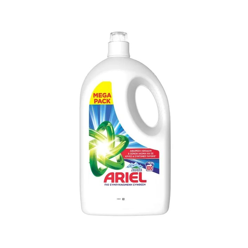 Ariel Alpine Υγρό Πλυντηρίου Ρούχων 100μεζούρες