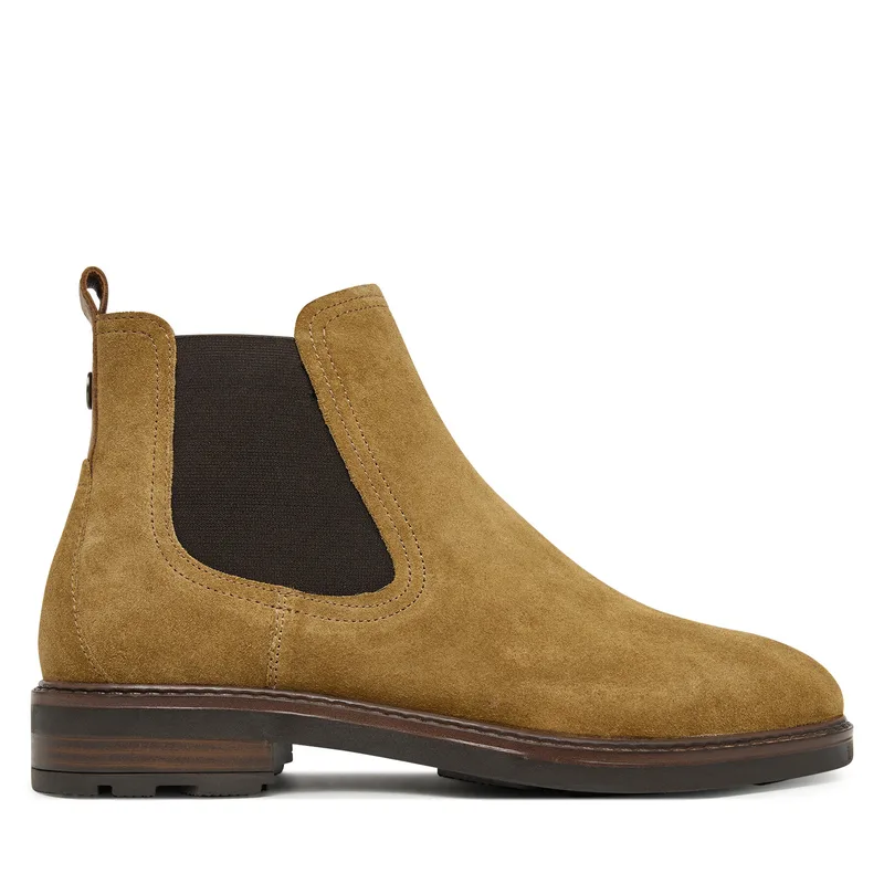 Μποτάκια με λάστιχο Pepe Jeans Leeds Road M PMS500001 Καφέ
