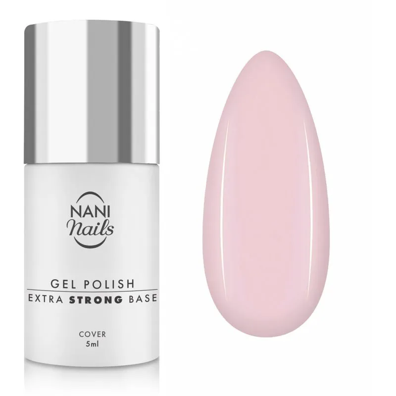 NaniNails Milky Ροζ βάση βερνίκι νυχιών 5 ml