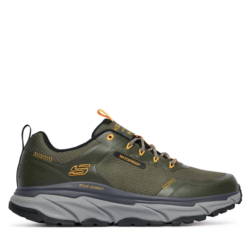 Παπούτσια πεζοπορίας Skechers D'Lux Journey 237419 GRN Χακί