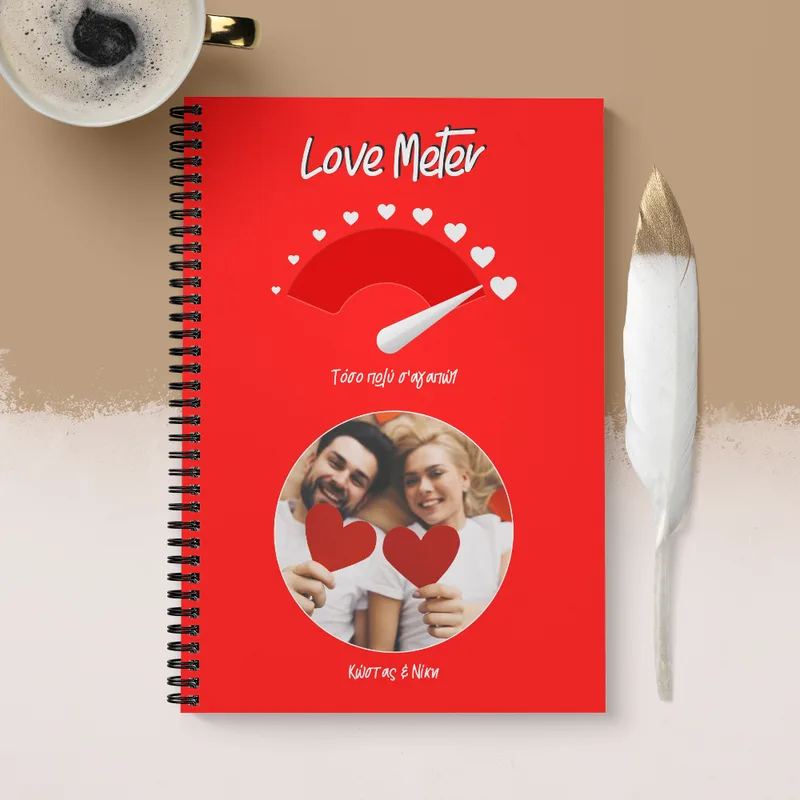Love Meter - Σημειωματάριο - A5 (14.8X21)