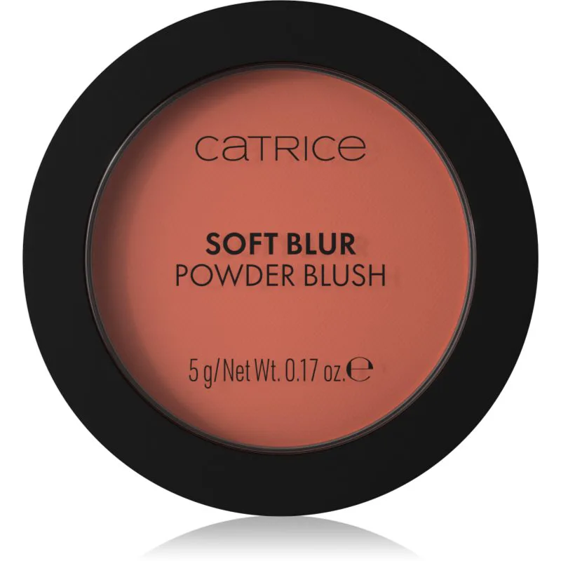 Catrice Soft Blur Powder Brush πουδρέ ρουζ με ματ αποτελέσματα απόχρωση 030 Cinnamon Sugar 5 γρ