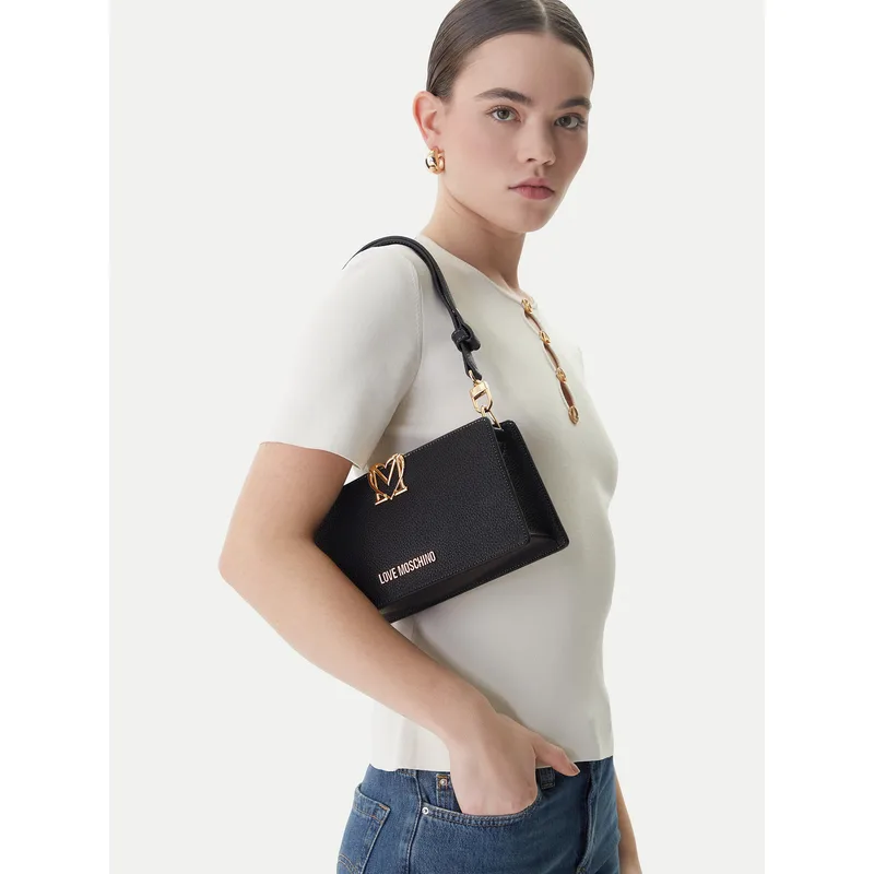Τσάντα LOVE MOSCHINO JC4128PP1OLM0000 Μαύρο