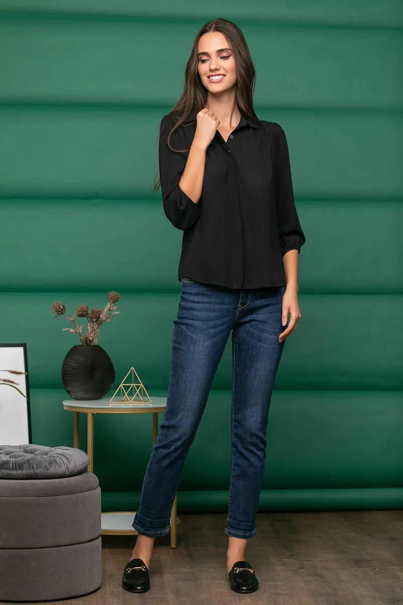Enzzo Πουκάμισο office look -