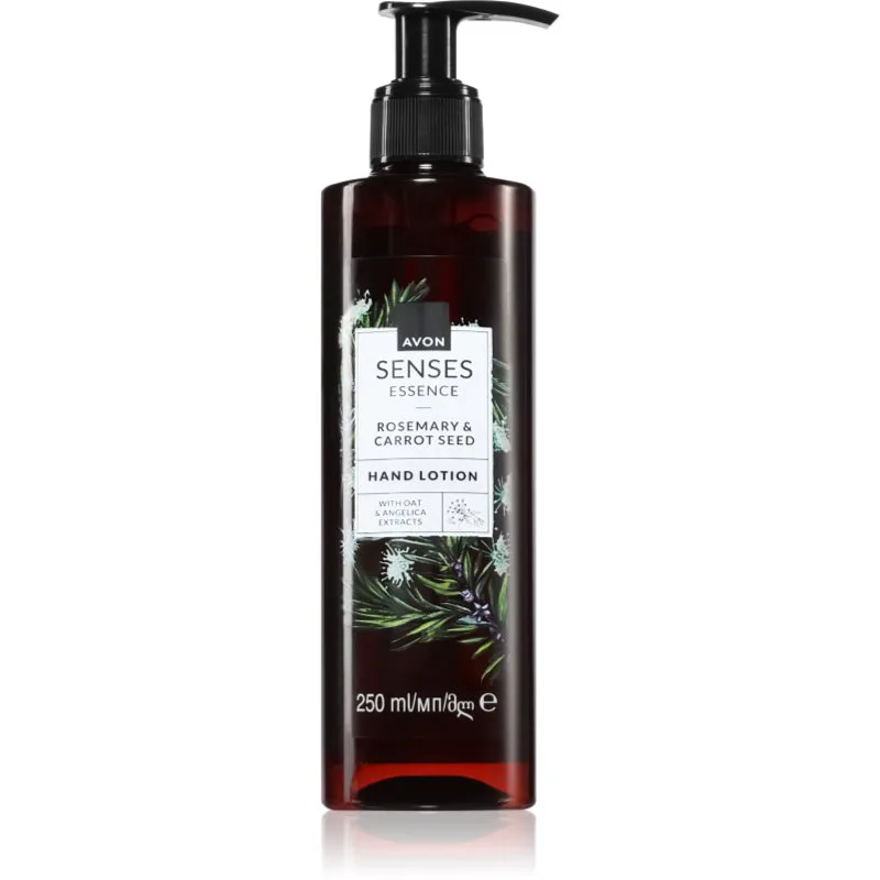 Avon Senses Essence Rosemary & Carrot Seed απαλυντική κρέμα για τα χέρια 250 ml