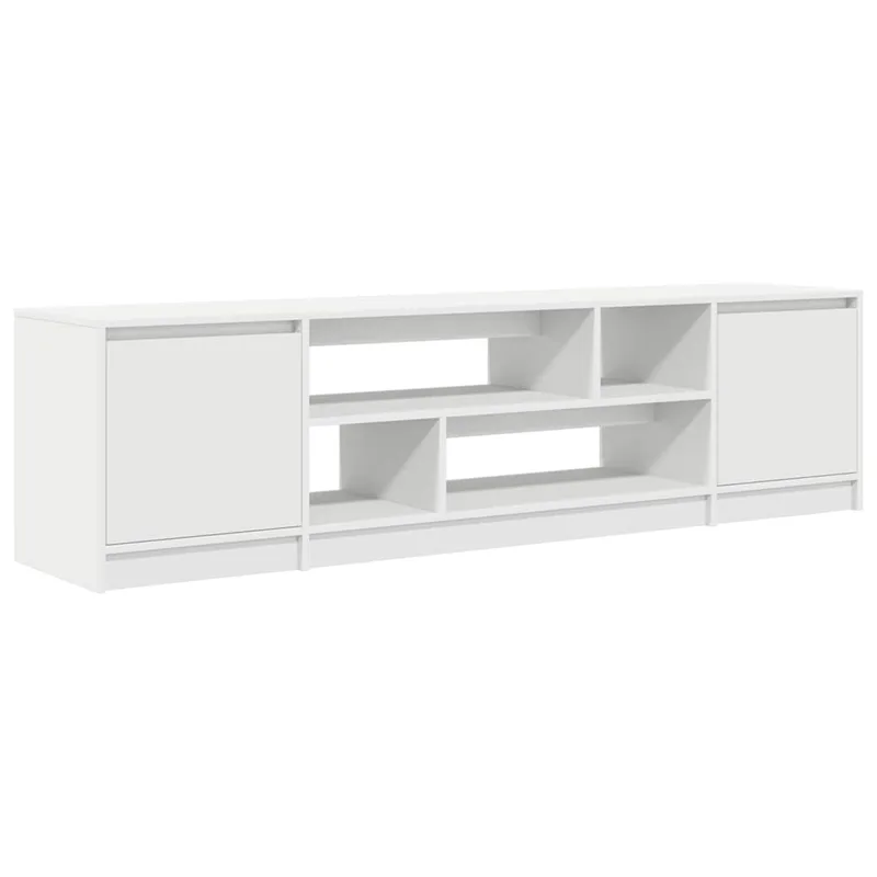 vidaXL Έπιπλο Τηλεόρασης Λευκό 188,5 x 41 x 50 εκ. από Τεχνητό Ξύλο
