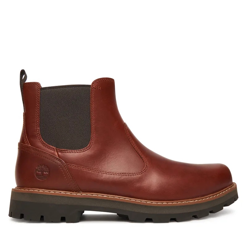 Μποτάκια με λάστιχο Timberland Britton Road Chelsea TB0A6A4WA1G1 Καφέ