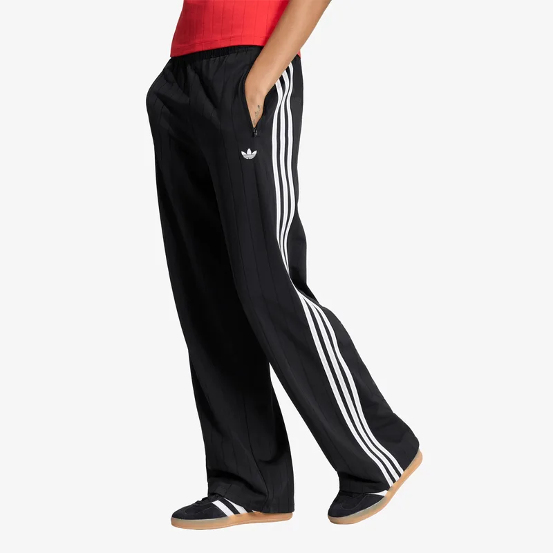 Παντελόνια adidas Pinstripe Firebird Loose Trackpant Black/ White/ Grey Two XL