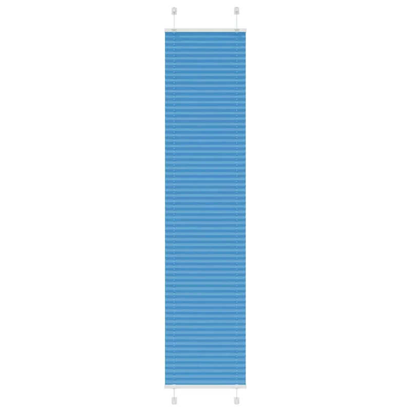 vidaXL Πλισέ Στόρι Μπλε 45x200 εκ. Πλάτος Υφάσματος 44,4 εκ. Πολυεστέρας