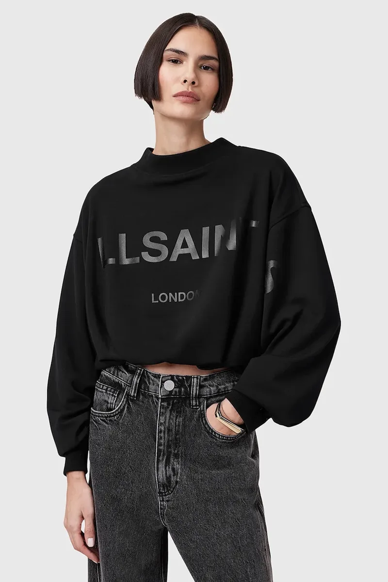 Βαμβακερή μπλούζα AllSaints BIGGY ASTER