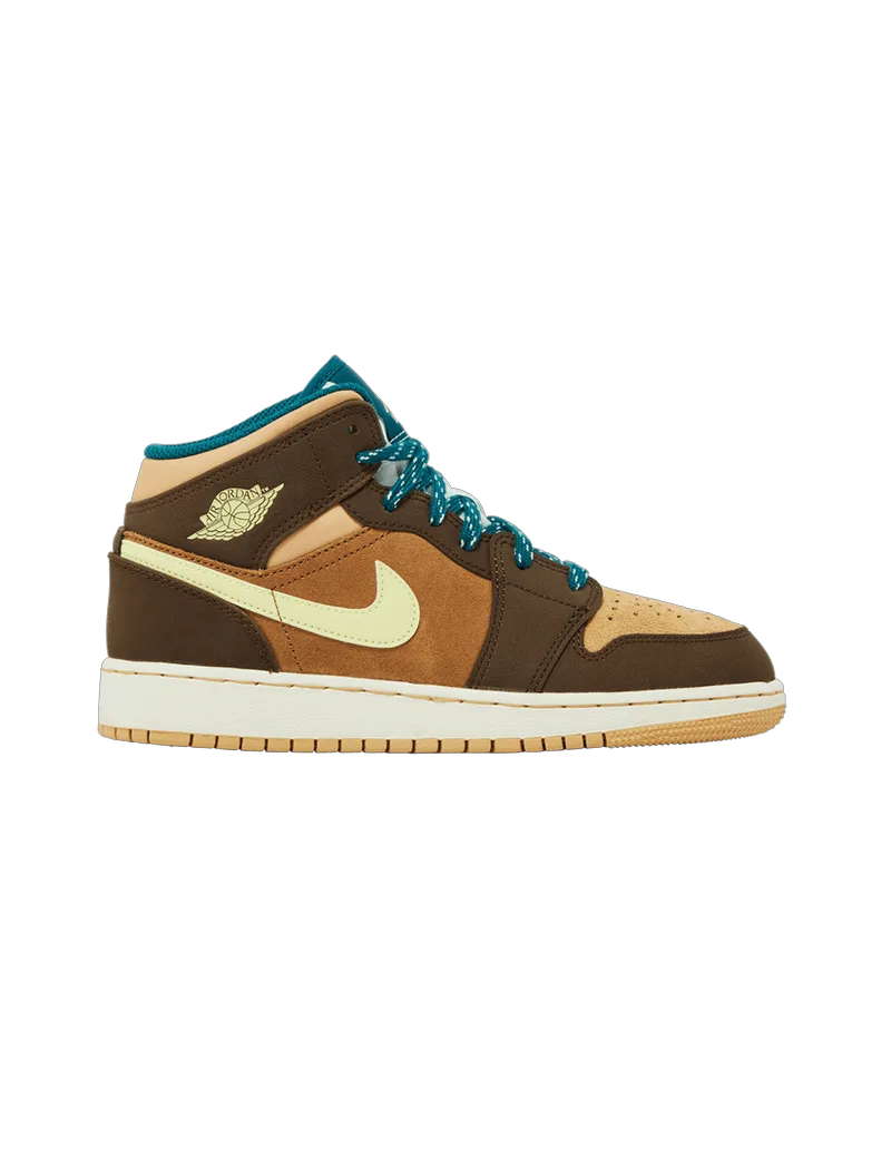 Jordan 1 Mid Cacao Wow GS DZ6335200 MBS