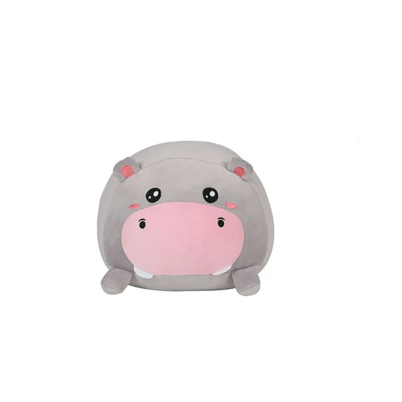 i-Total Απαλό Λούτρινο Μαξιλάρι Hippo 30x20cm XL2208X