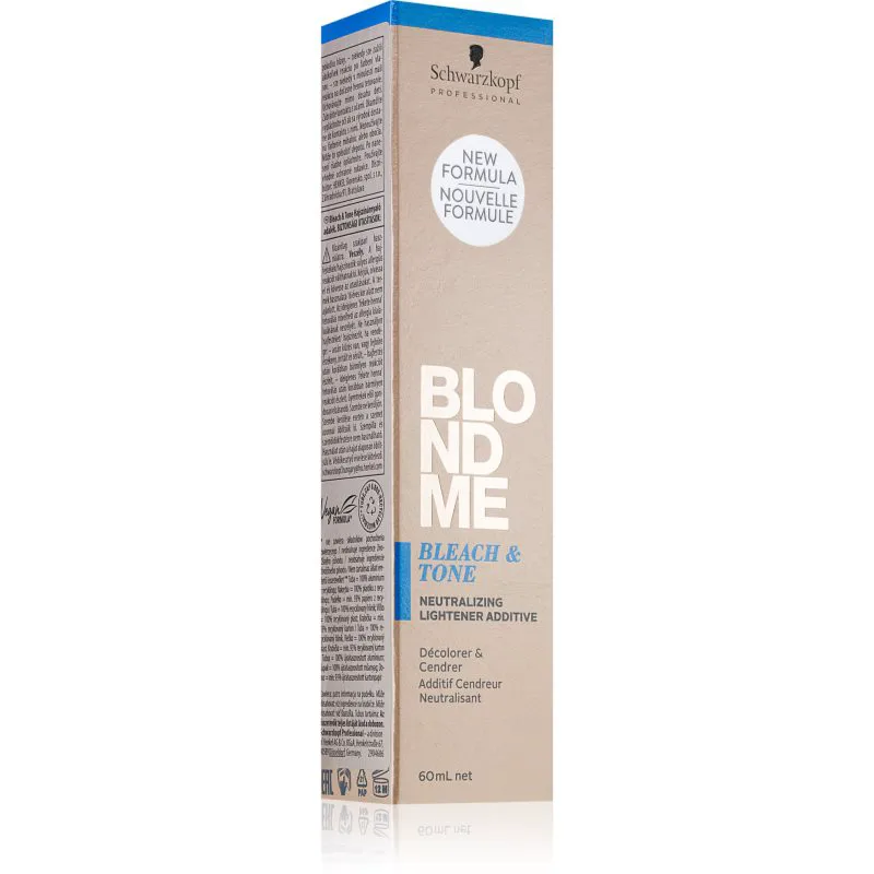 Schwarzkopf Professional Blondme Bleach & Tone ξανοιχτική και τονωτικό πρόσθετο απόχρωση Violet Additive 60 ml