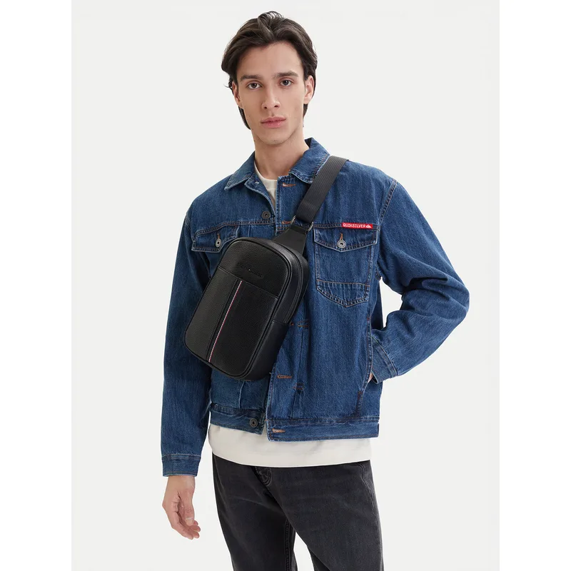 Τσαντάκι Tommy Hilfiger Th Central Slingpack AM0AM14170 Μαύρο